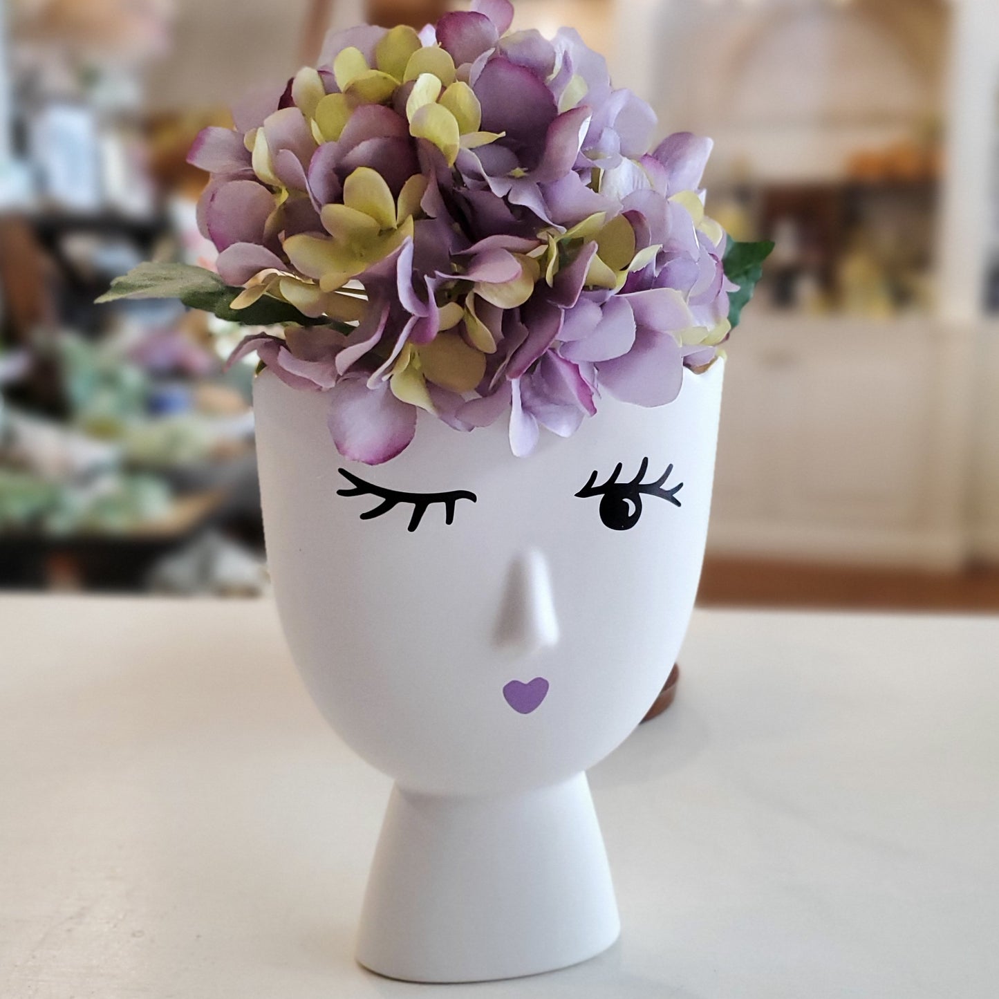 Lady Head Coquette Vase (varies)