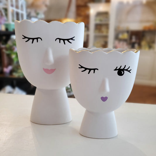Lady Head Coquette Vase (varies)