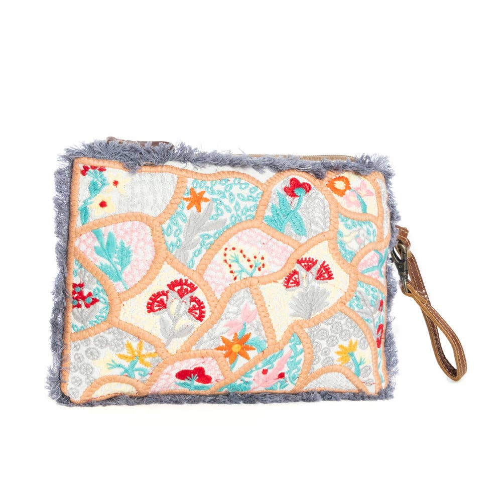 CC Mosaic Garden Clutch Pouch 11273