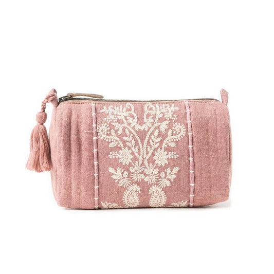 CC Victorian Lace Legacy Clutch Bag In Pink 11660
