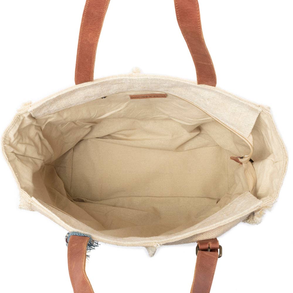 CC Barnwood Tote Bag in Dusty Sand 12837