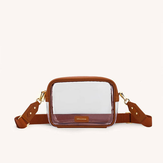 CC Mira & Moss Cleo Clear Bag - Tan 00094
