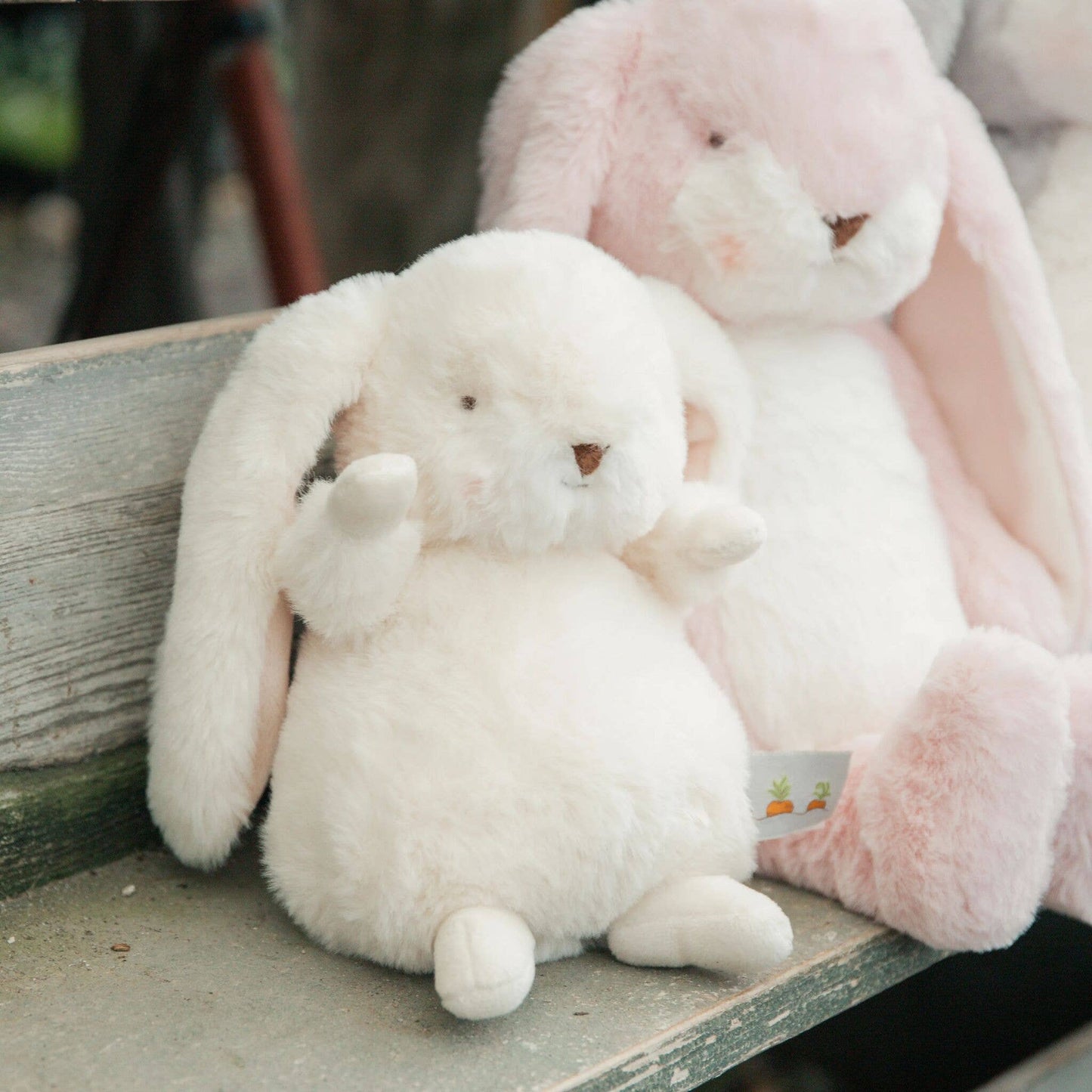 Tiny Cream Nibble Bunny