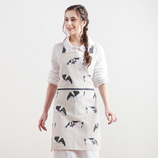 Apron 100% Cotton - We Love Cows