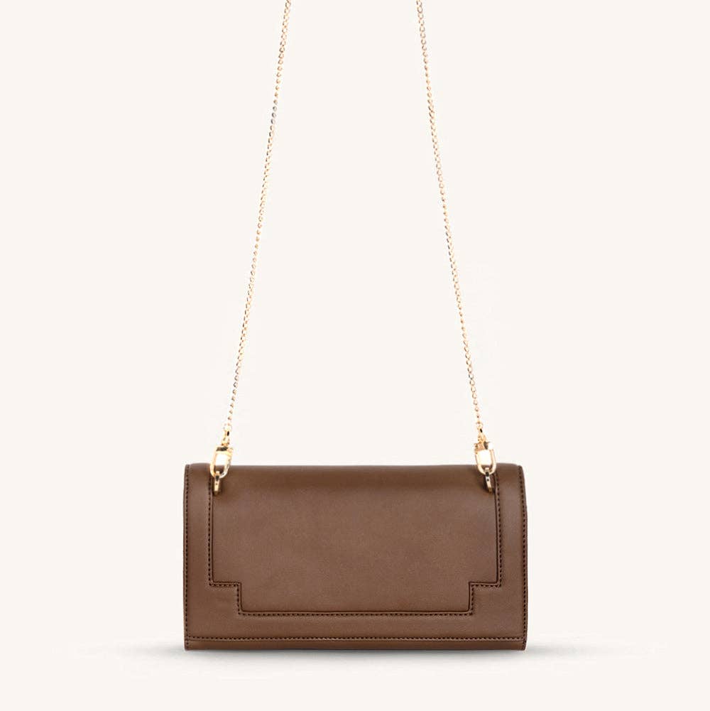 CC Mira & Moss Delphine Crossbody Bag - Chocolate Latte 00046