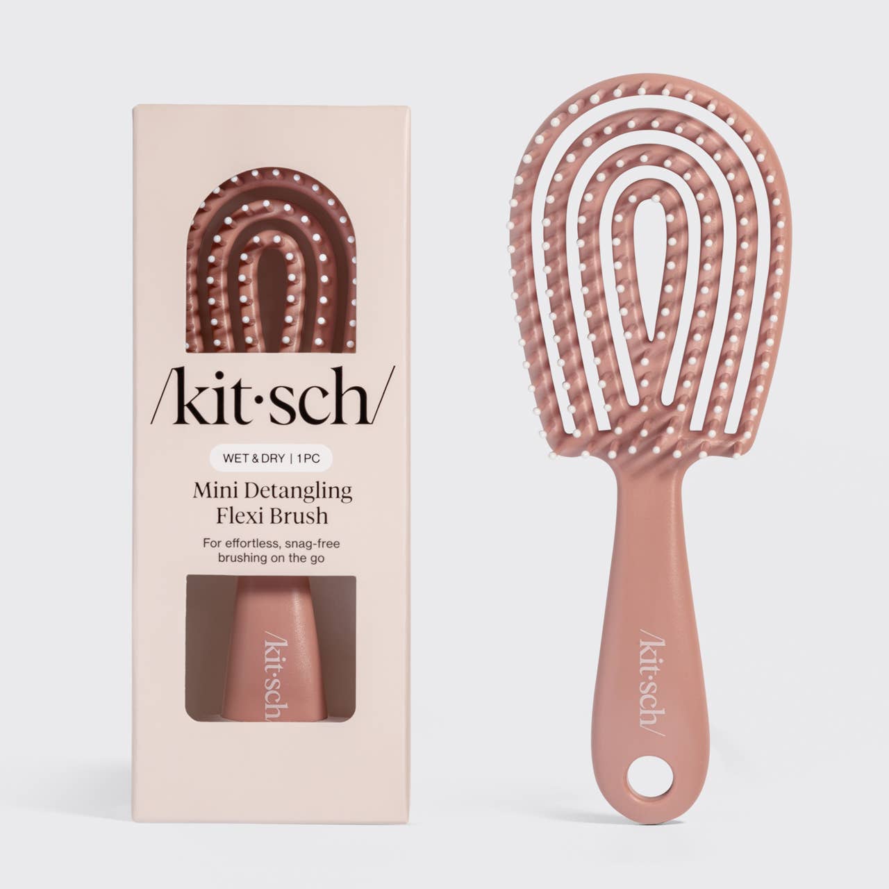 CC Mini Terracotta Detangling Flexi Brush