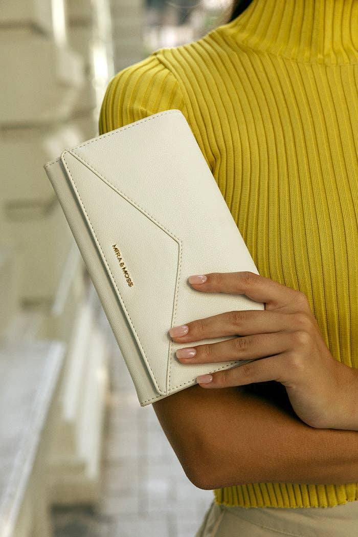 CC Mira & Moss Napa Long Wallet - Ivory 00110