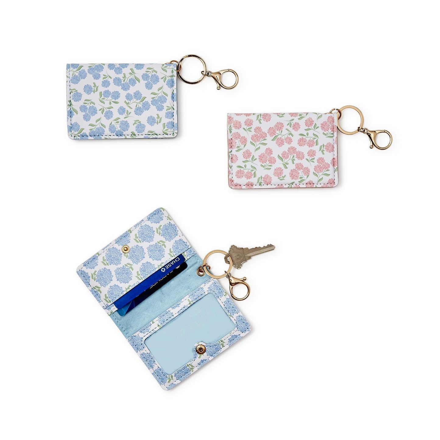Hydrangea Print ID Wallet (varies)
