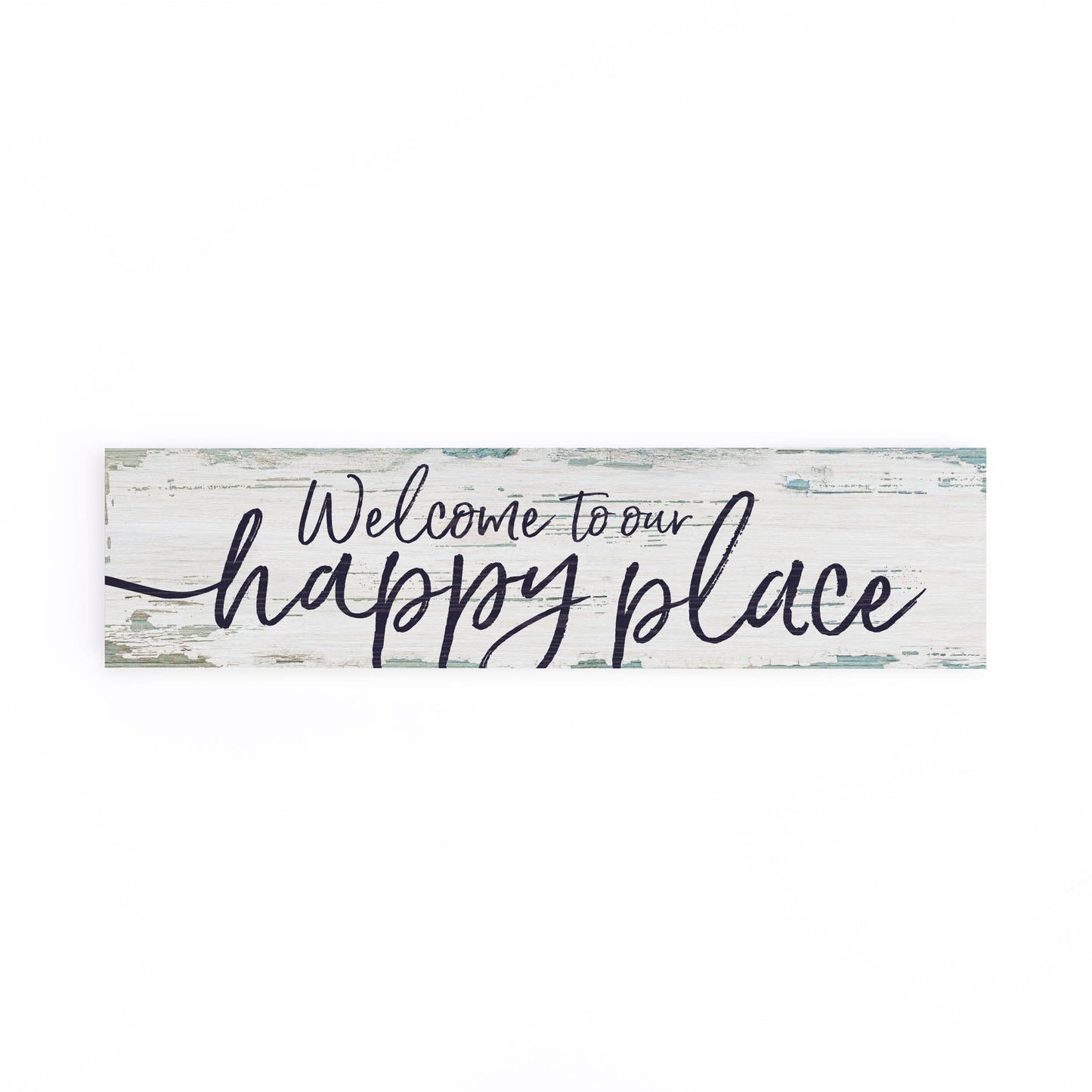 Tiny Welcome To Our Happy Place Sign