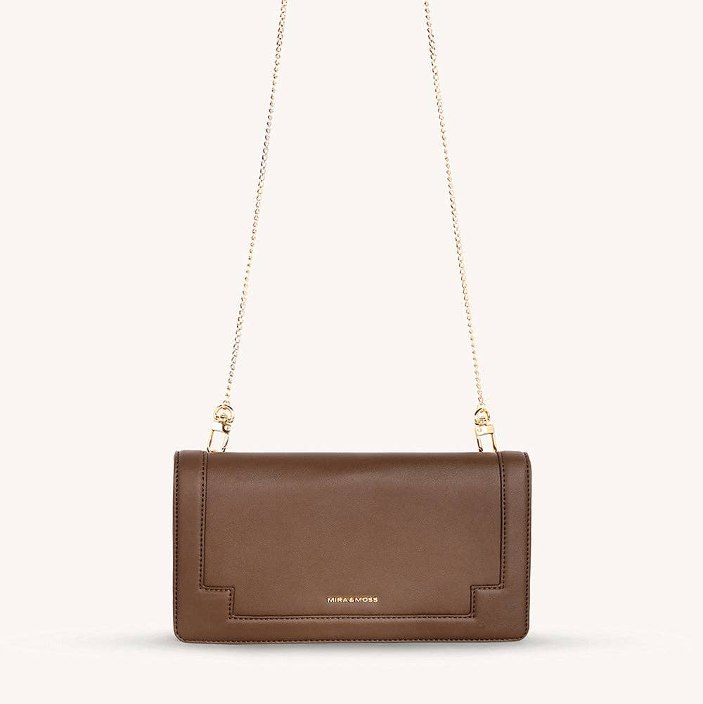 CC Mira & Moss Delphine Crossbody Bag - Chocolate Latte 00046