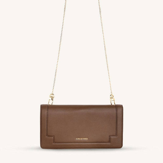 CC Mira & Moss Delphine Crossbody Bag - Chocolate Latte 00046