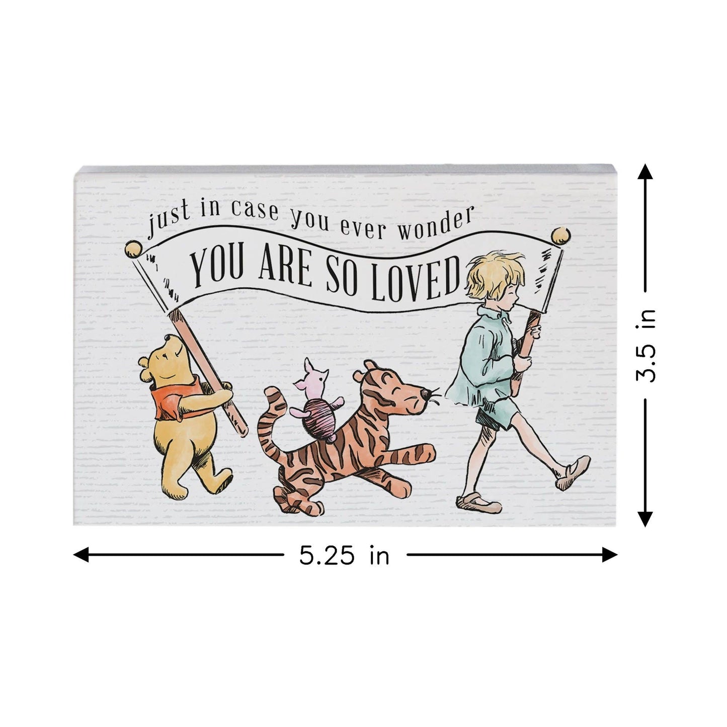 You Are So Loved Pooh Sign