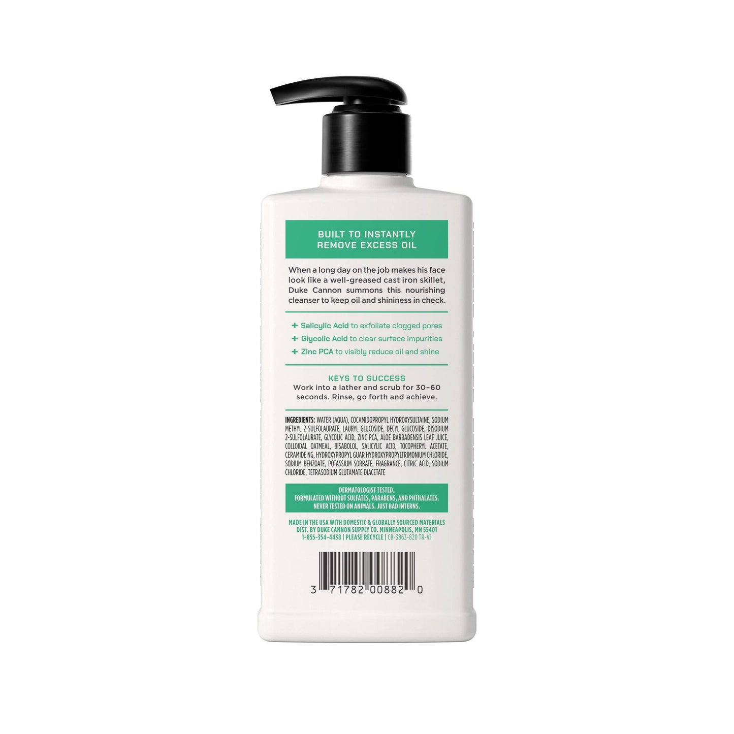 Oil Defense Face Wash - 8oz