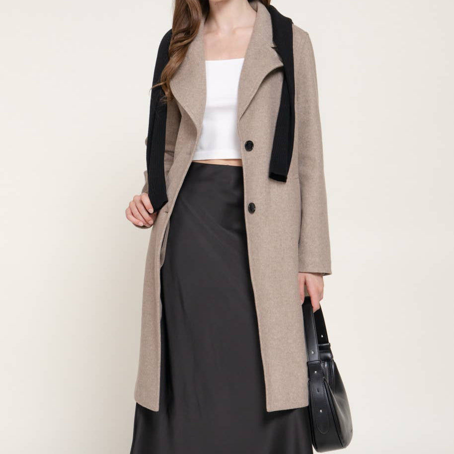 Soft Longline Coat 2927