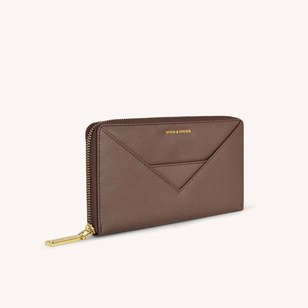 CC Mira & Moss Corrine Long Wallet - Chocolate Latte 00120