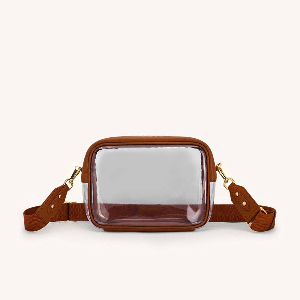 CC Mira & Moss Cleo Clear Bag - Tan 00094