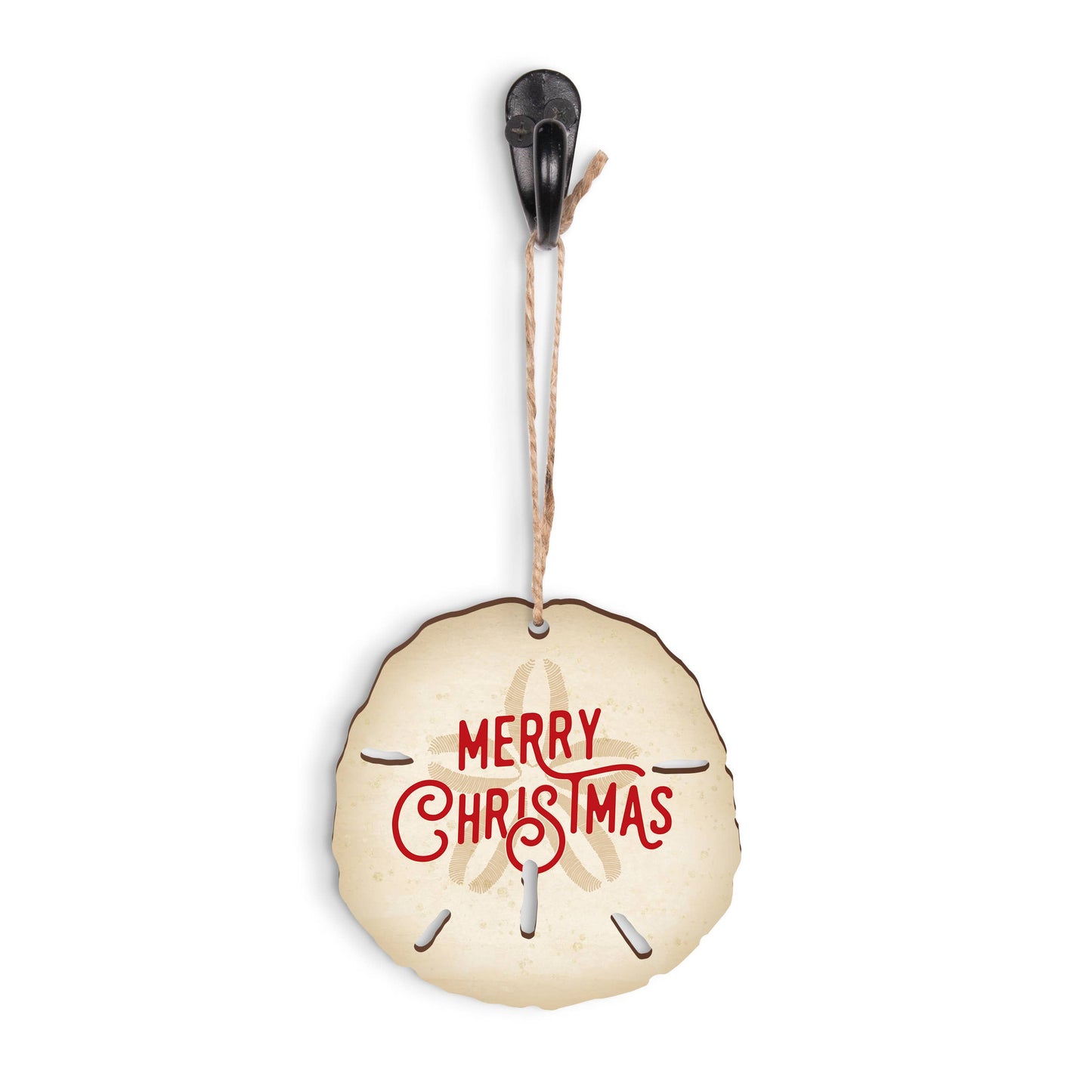 Ornament - Merry Christmas Sand Dollar