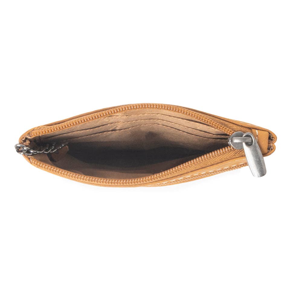 CC Canyon Breeze Leather Credit Card Holder 12828