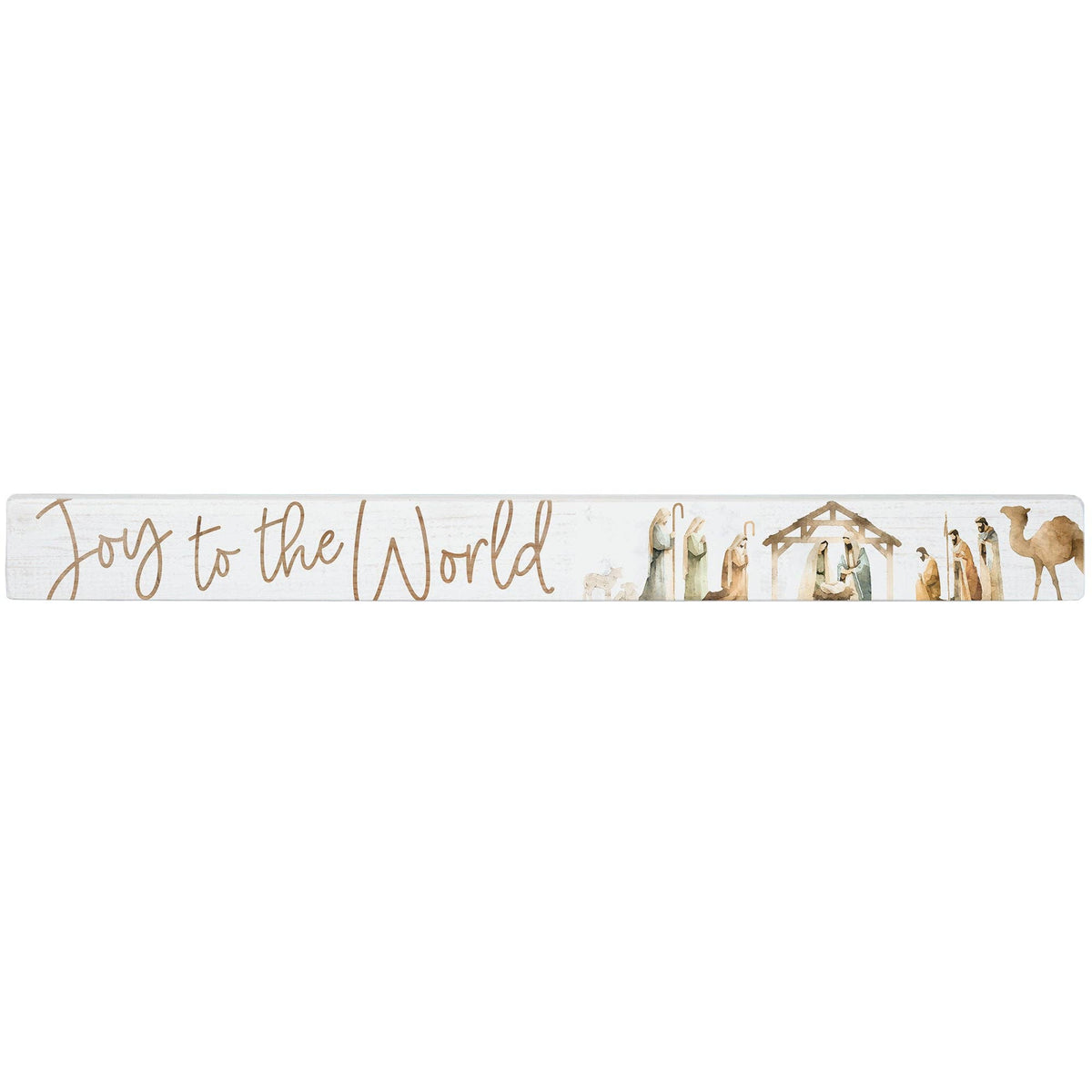 Joy To The World Nativity Sign