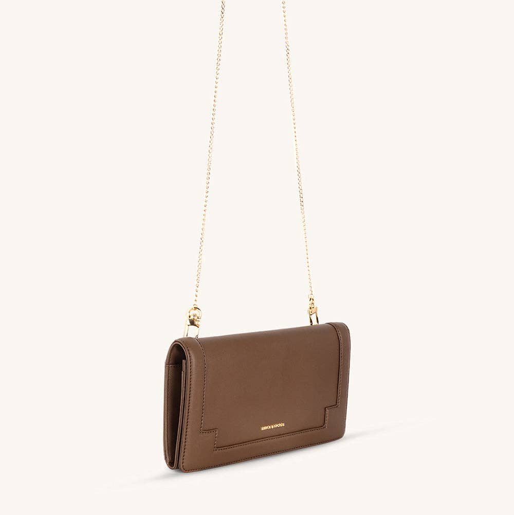 CC Mira & Moss Delphine Crossbody Bag - Chocolate Latte 00046