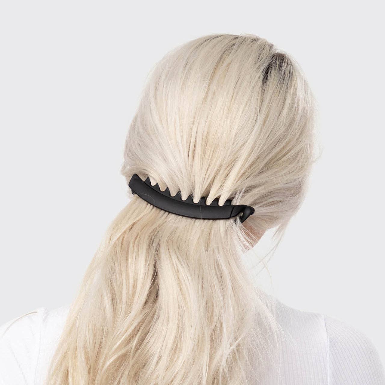 CC Banana Clip 2pc- Black & Tort