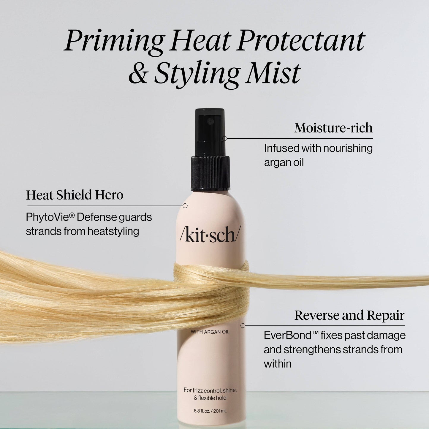 CC Priming Argan Oil Heat Protectant & Styling Mist