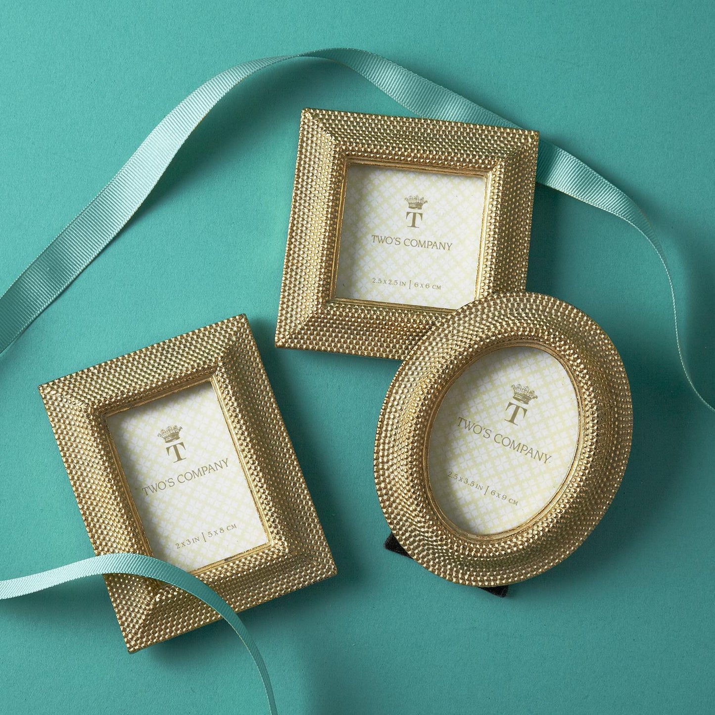 Miniature Golden Photo Frame (varies)