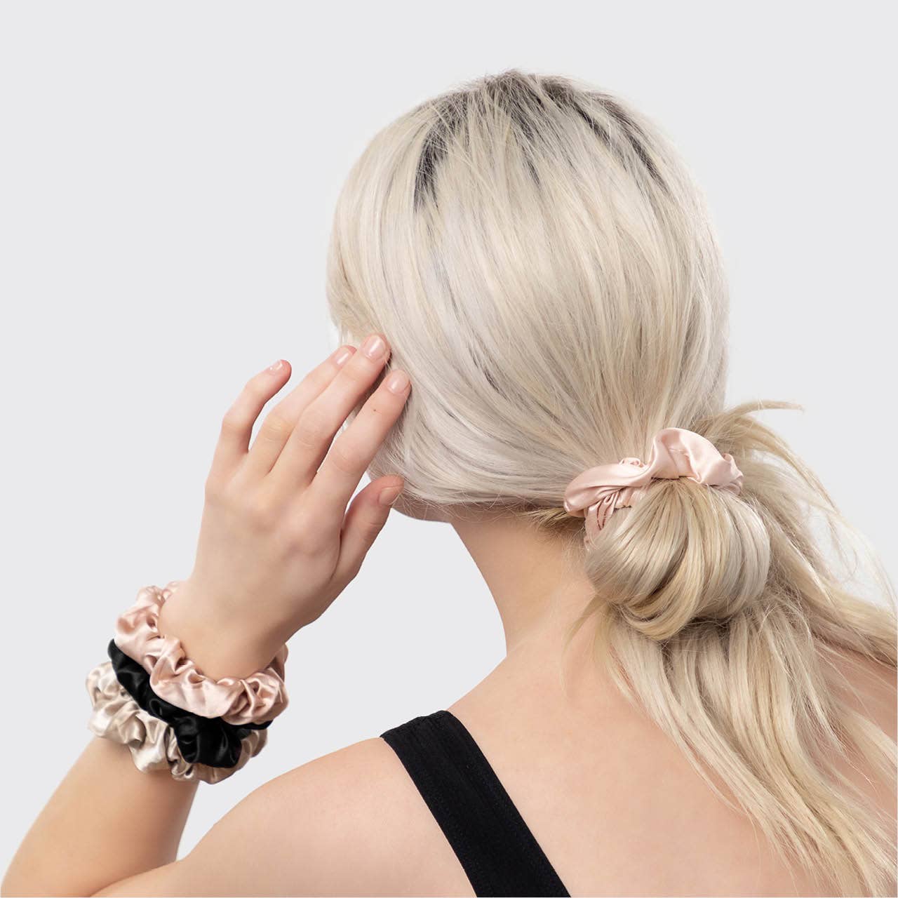 CC Satin Sleep Scrunchies 5pc - Assorted