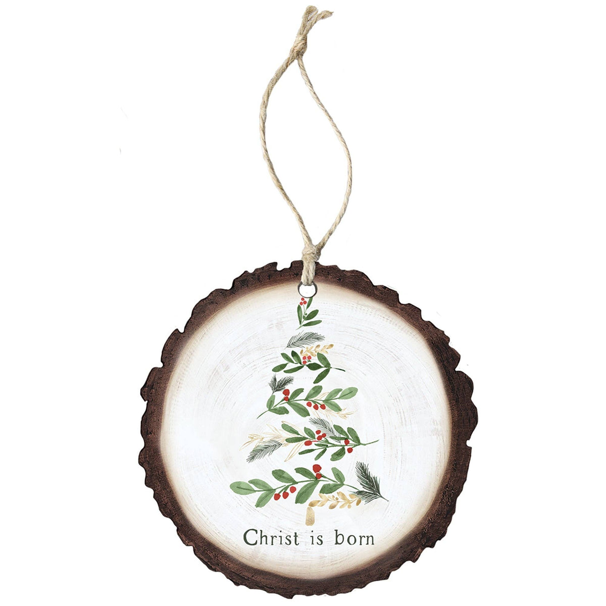 Christ Is Born Ornament