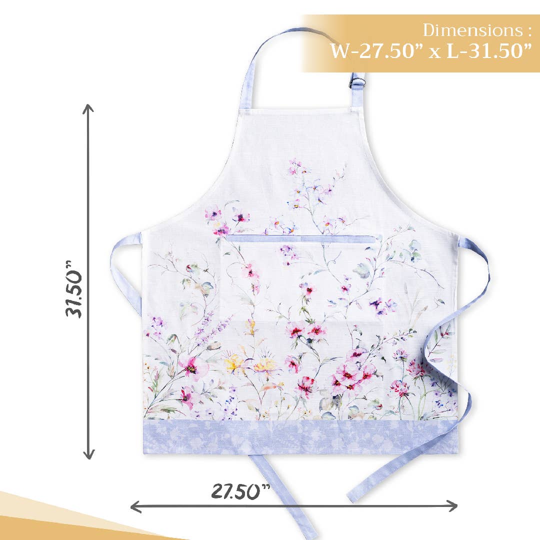 Apron 100% Cotton - Summer Floral