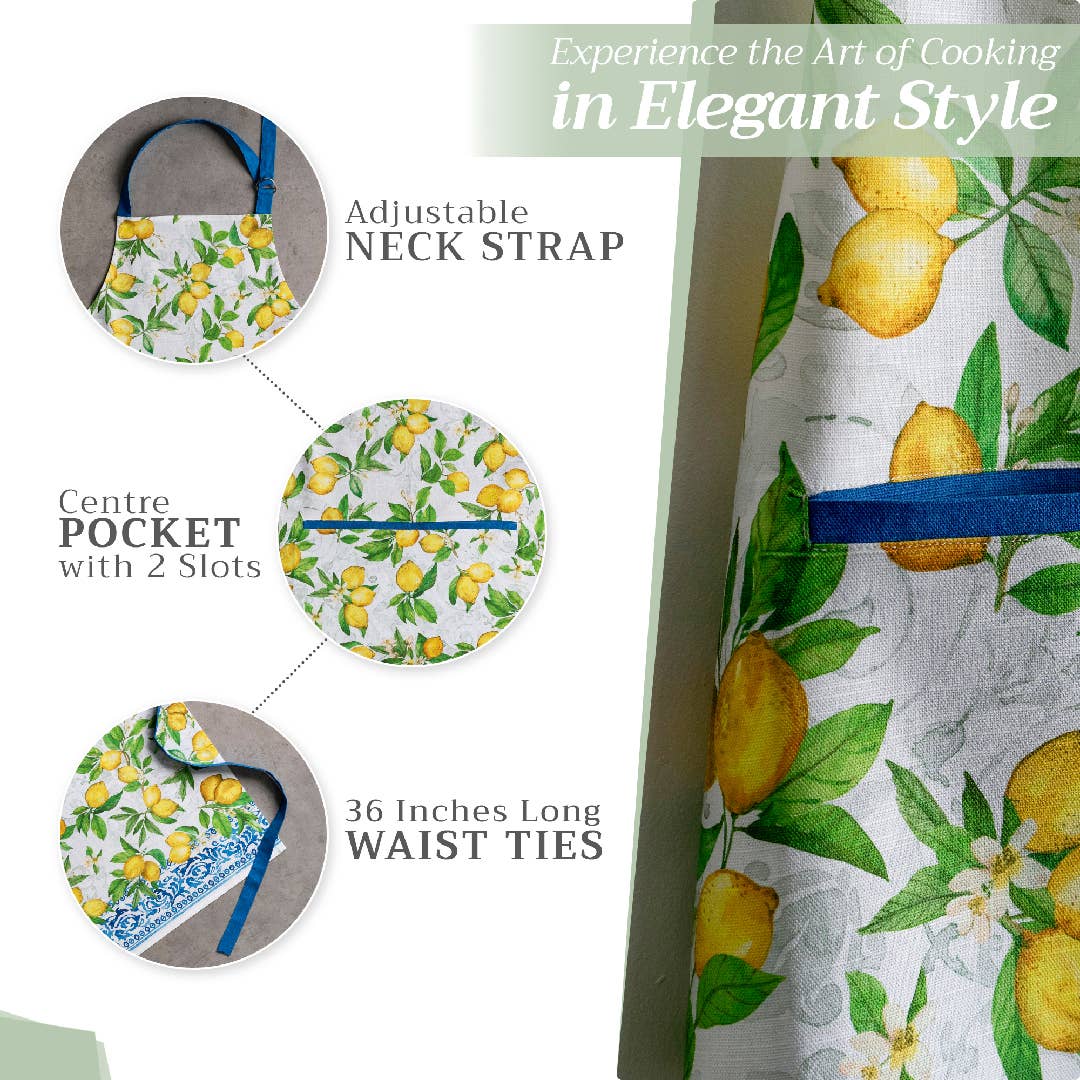 Apron 100% Cotton - Cedrat