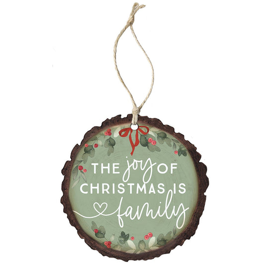 Joy Of Christmas Family Ornament