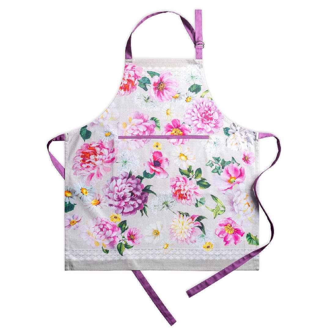 Apron 100% Cotton - Pivoine