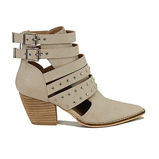 Strappy Ankle Boots
