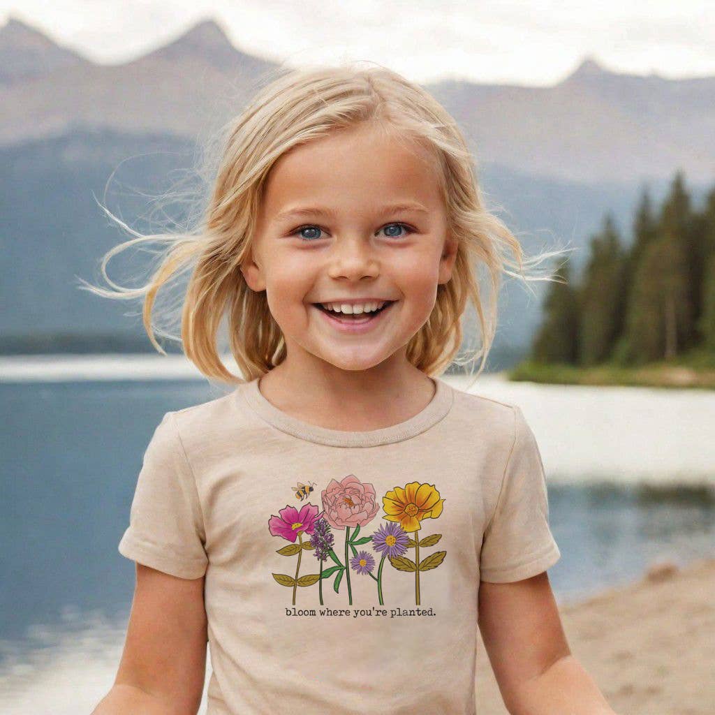Bloom Where You're Planted Tee GIRLS