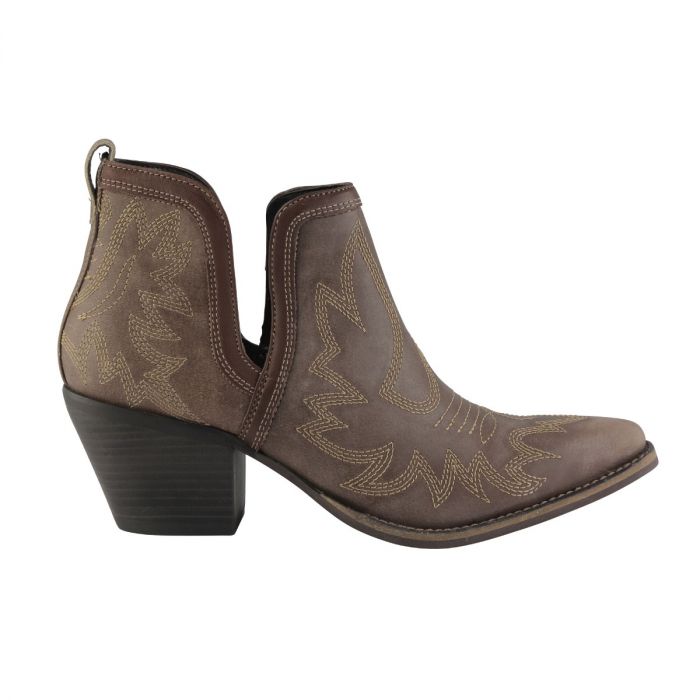 MYRA "Katherine" Genuine Leather Boots – Brown