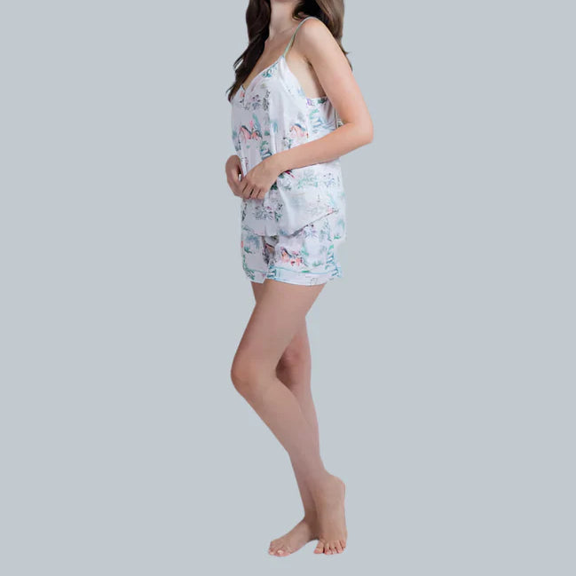 Kentucky Summer Scene Pajama Cami Short Set