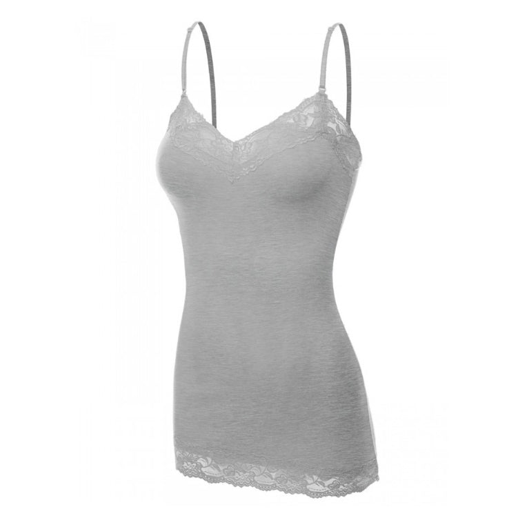 It Had to be You Lace Camisole in Gray 2193