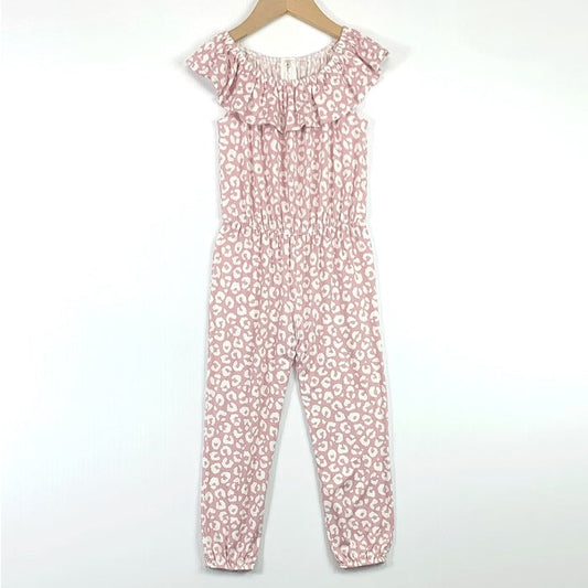 Lilac Ruffle Neck Jumpsuit GIRLS