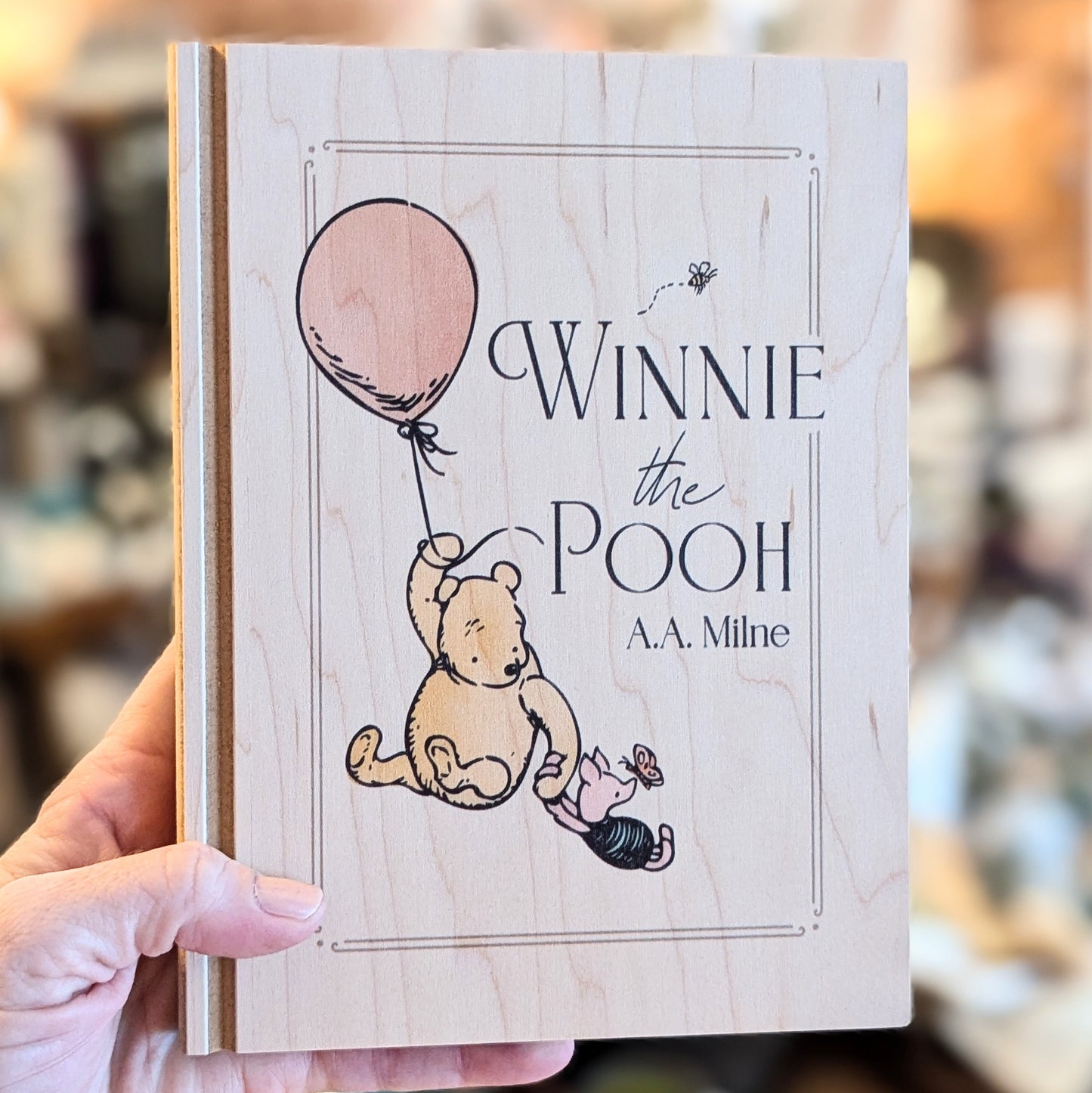 Winnie the Pooh Book Block Sitter