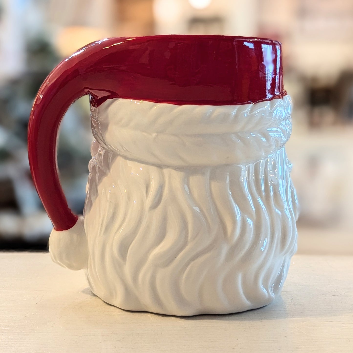 Vintage Santa Utensil Holder