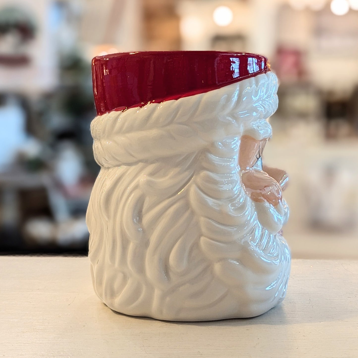 Vintage Santa Utensil Holder