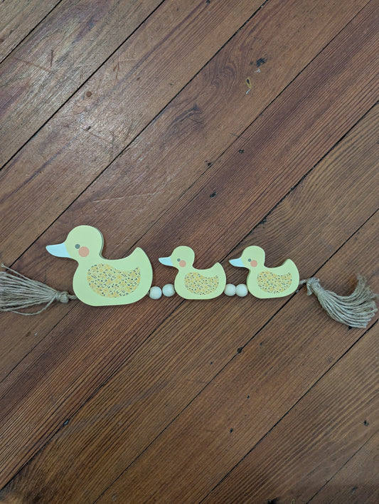 Mini Duck Block Garland