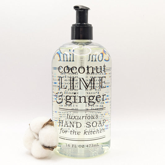 GB 16oz Hand Soap - Coconut, Lime & Ginger