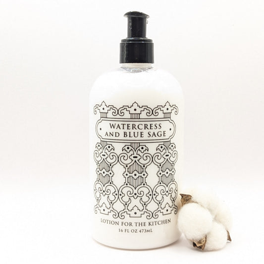 GB 16oz Lotion - Watercress & Blue Sage