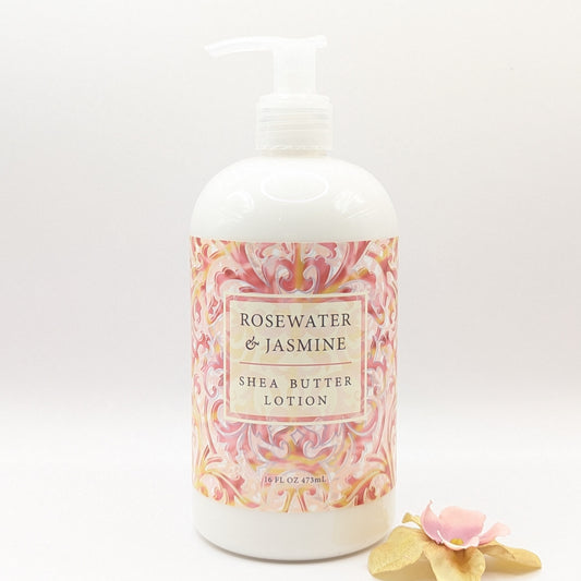 GB 16oz Lotion - Rosewater & Jasmine