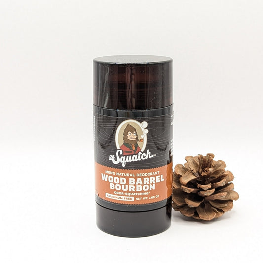 Dr. Squatch Deodorant, Wood Barrel Bourbon