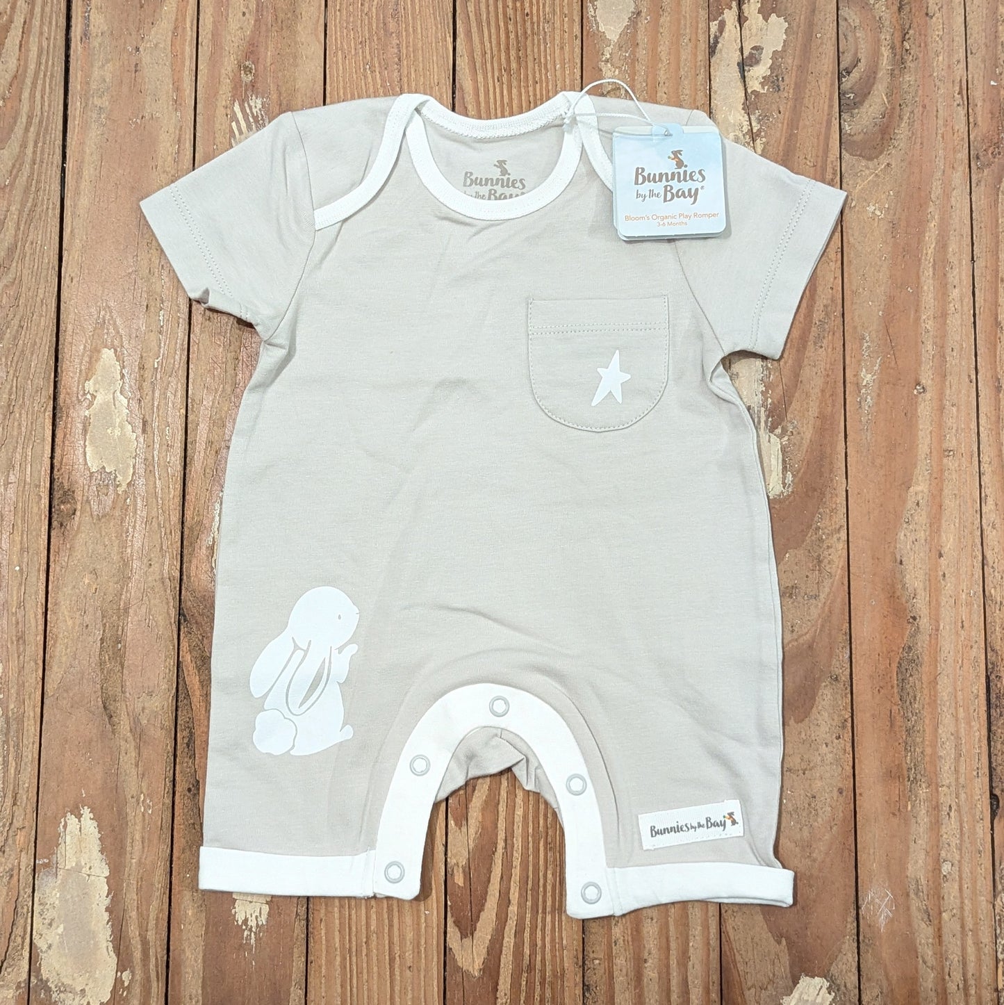 Romper - Shorts with Bunny (3-6 mos)