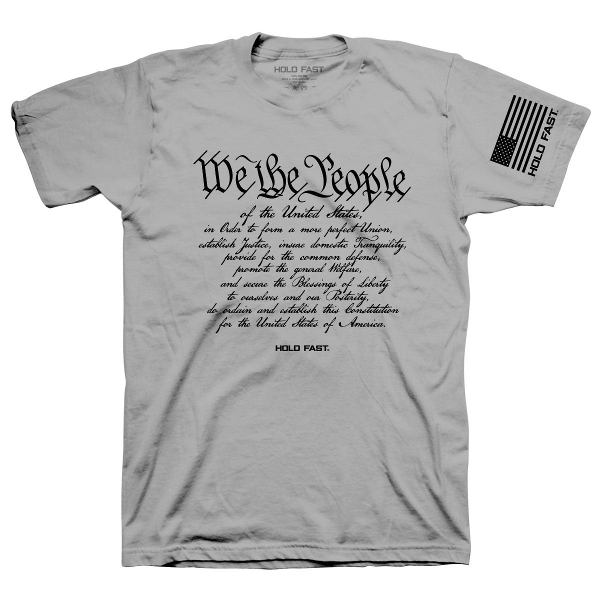 We the People Patriotic Cotton Tee MEN 238