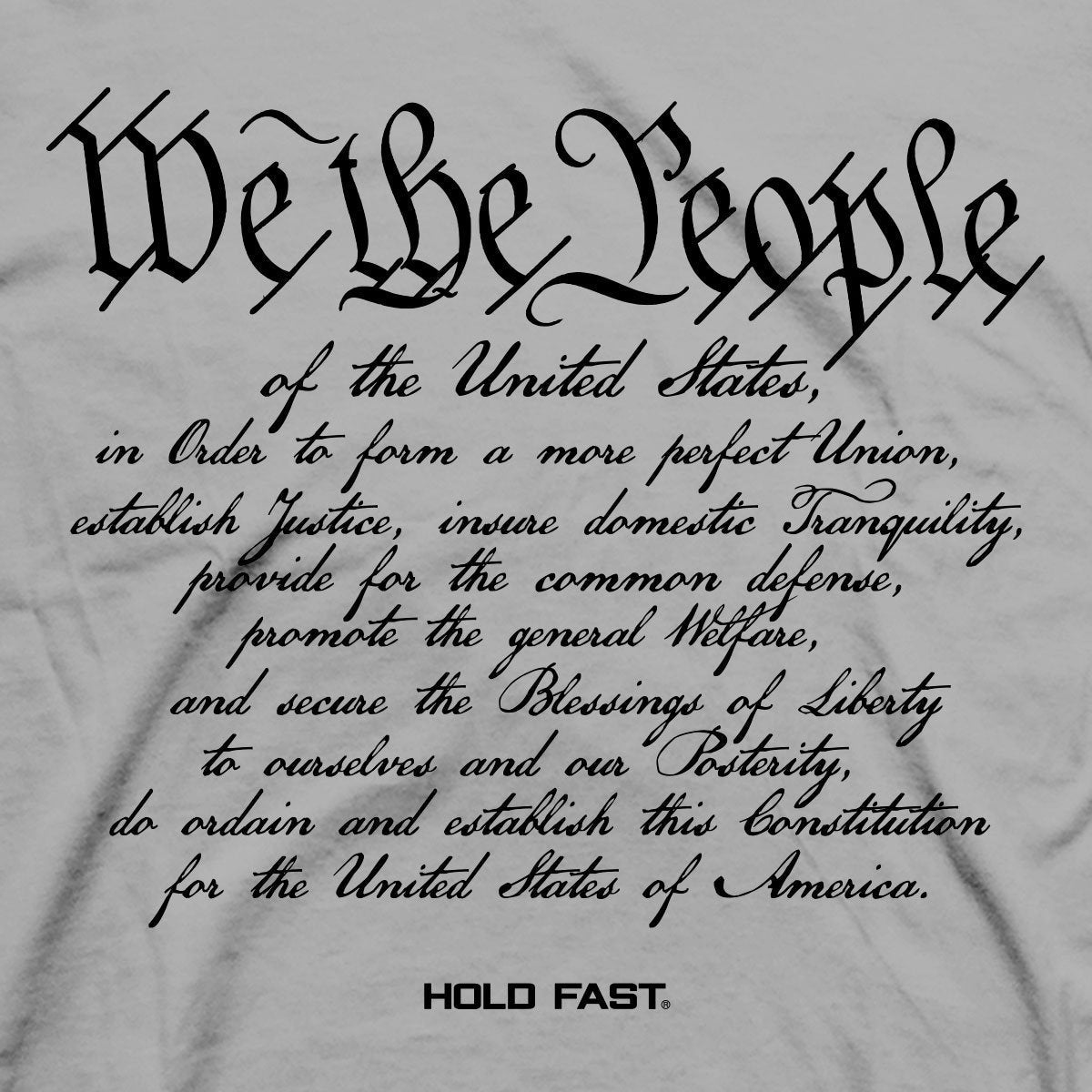 We the People Patriotic Cotton Tee MEN 238